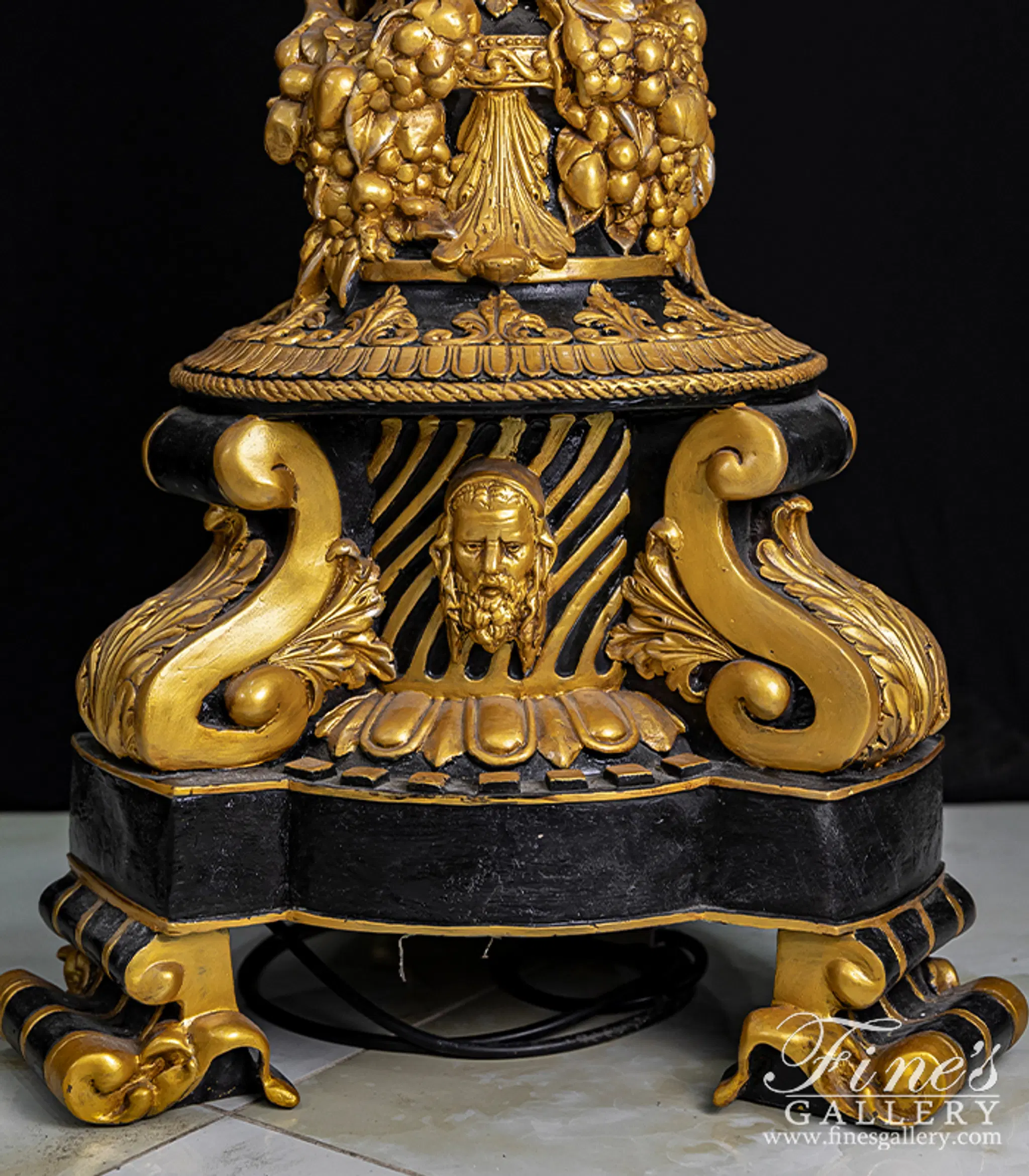 Lighting Lamposts - Luxurious French Lamp Post Pair - LMP-042